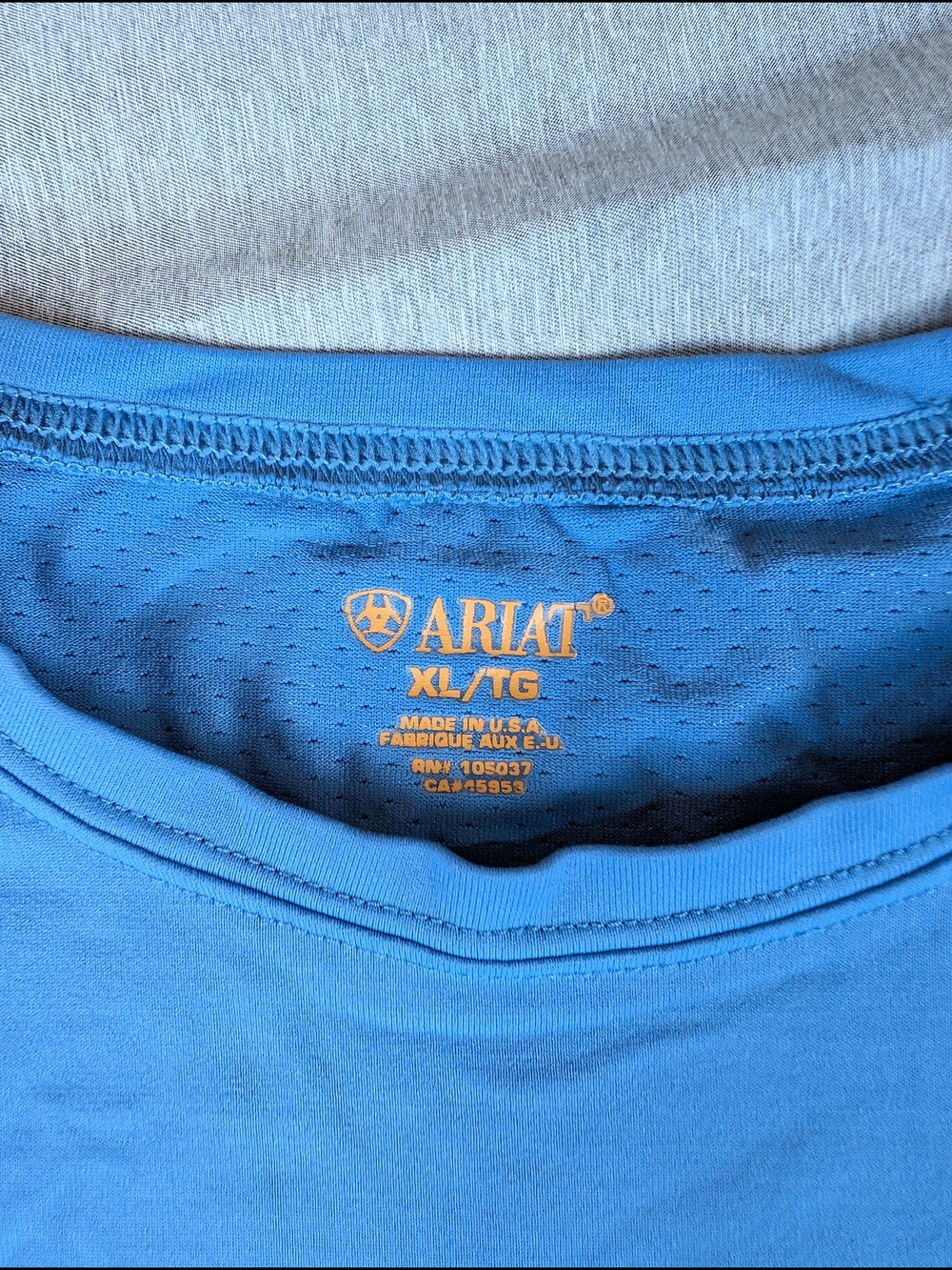 Ariat Performance Shirt Women's XL Blue Stretch Western - Picture 3 of 8